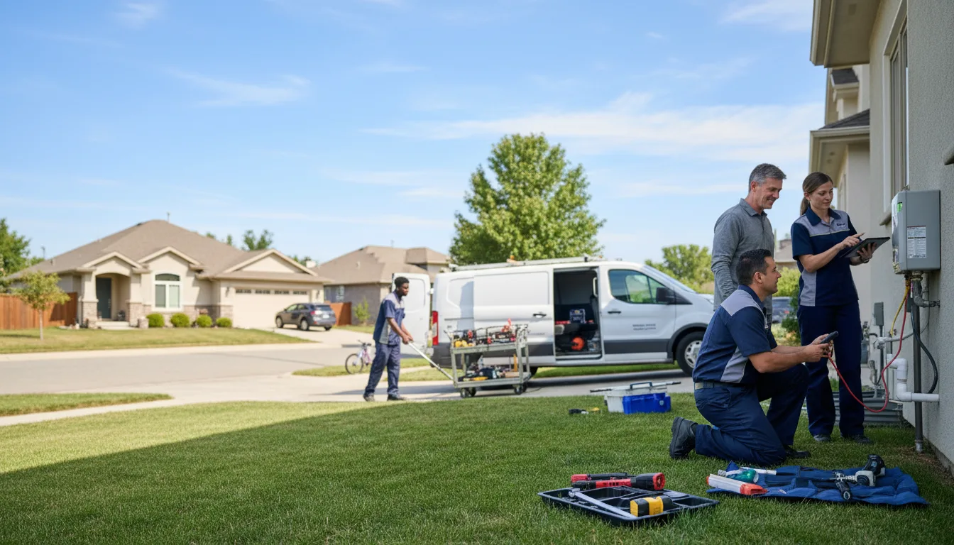 Tankless water heater service in Chester, AR